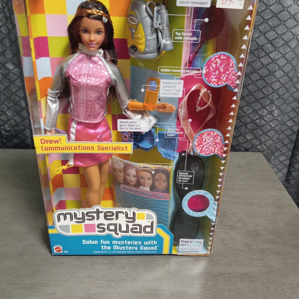 2002 Mystery Squad Drew Doll Set #55536